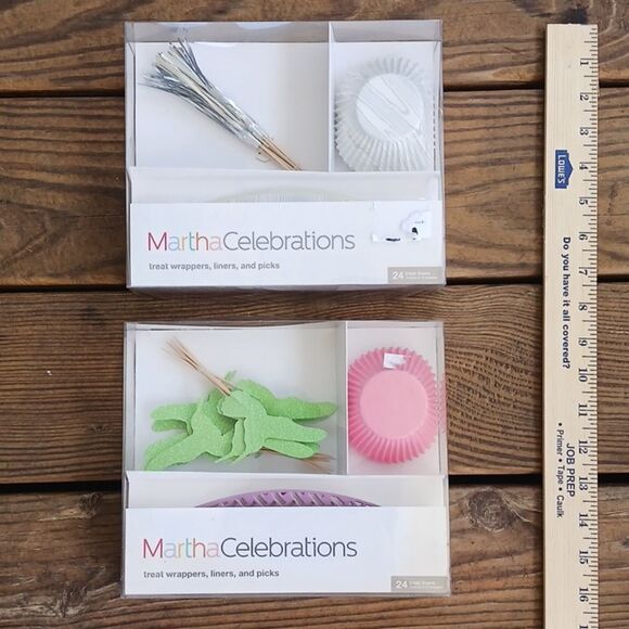 Martha Stewart Celebrations cupcake decoration sets NWT - Picture 1 of 12